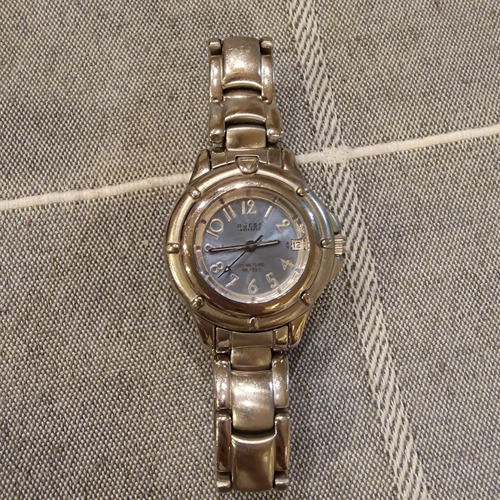 Guess Silver Metal Watch